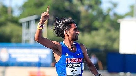 Photo: X | World Athletics Hub : Parvej Khan stares at a maximum ban of four years.